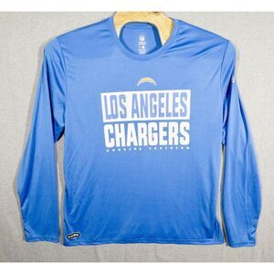 New Era NFL Combine Los Angeles Chargers Performance Long Sleeve‎ Shirt Mens XXL